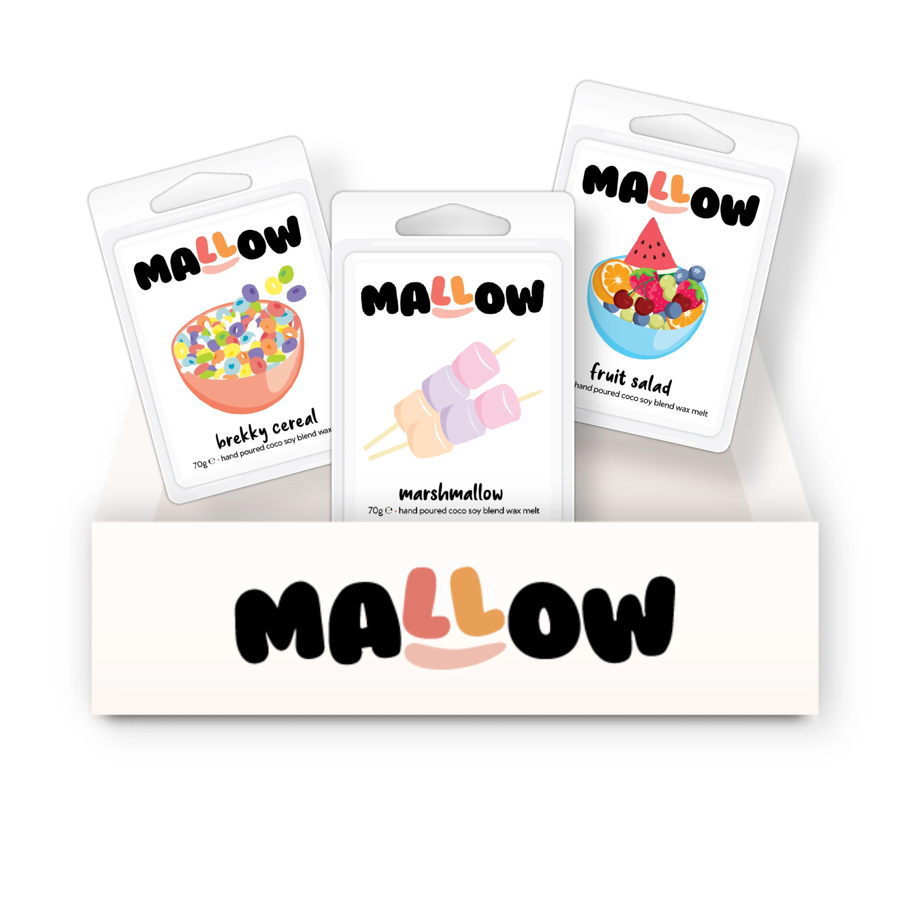 Handmade Wax Melts | Eco-Friendly Coco-Soy Wax Cubes for Home Fragrance